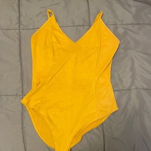 Yellow Bodysuit